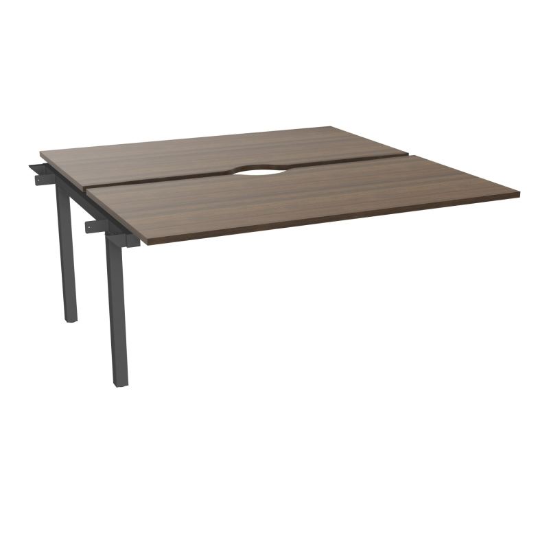 ARIAL BENCH SUI.2 PLT L160XP80 EP25MM ECHANCRE PIED INTERMEDIAIRE  N6 SC