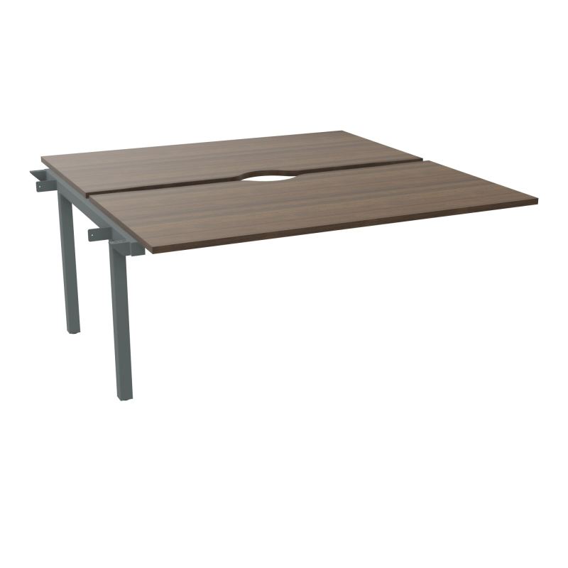 ARIAL BENCH SUI.2 PLT L160XP80 EP25MM ECHANCRE PIED INTERMEDIAIRE  N6 SU