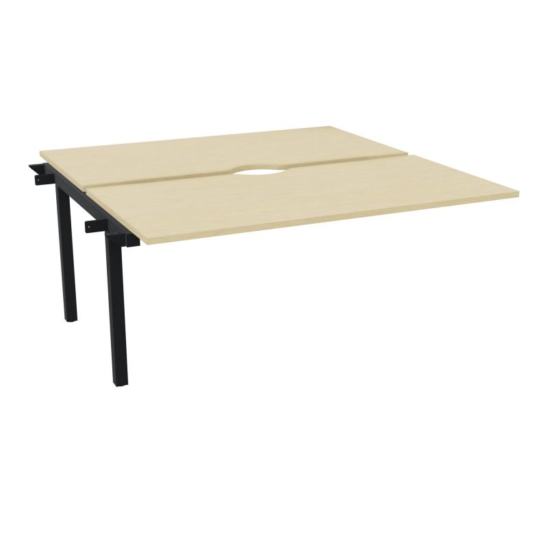 ARIAL BENCH SUI.2 PLT L160XP80 EP25MM ECHANCRE PIED INTERMEDIAIRE  N8 ZP