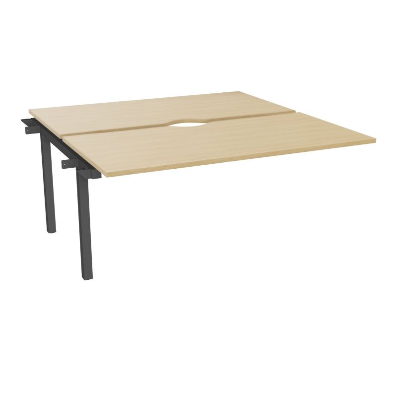 ARIAL BENCH SUI.2 PLT L160XP80 EP25MM ECHANCRE PIED INTERMEDIAIRE  R1 SC