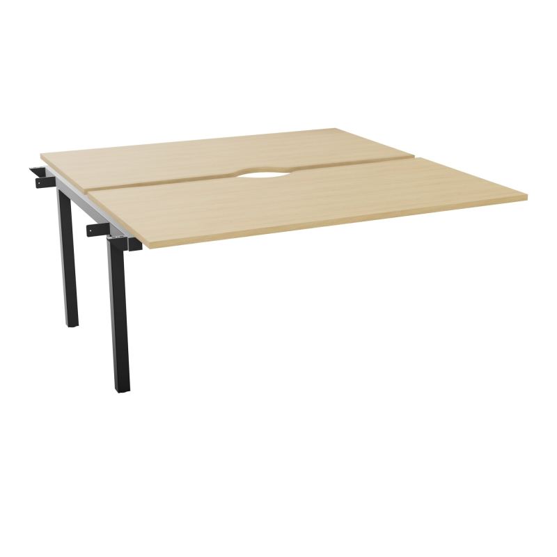 ARIAL BENCH SUI.2 PLT L160XP80 EP25MM ECHANCRE PIED INTERMEDIAIRE  R1 SG