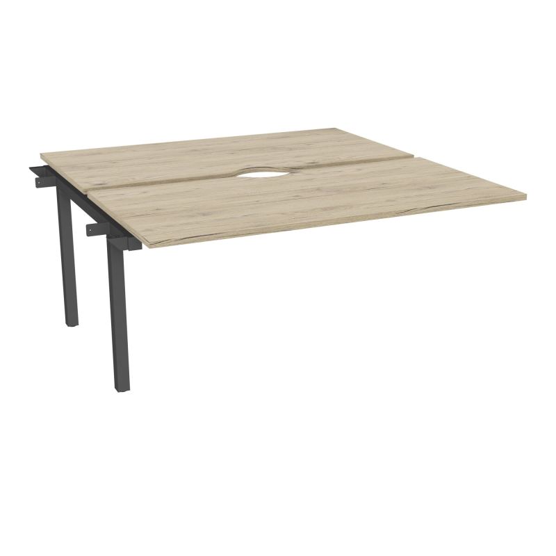 ARIAL BENCH SUI.2 PLT L160XP80 EP25MM ECHANCRE PIED INTERMEDIAIRE  R3 SC