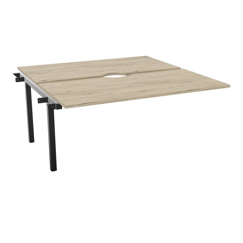 ARIAL BENCH SUI.2 PLT L160XP80 EP25MM ECHANCRE PIED INTERMEDIAIRE  R3 SG