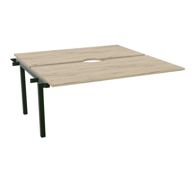 ARIAL BENCH SUI.2 PLT L160XP80 EP25MM ECHANCRE PIED INTERMEDIAIRE  R3 ST