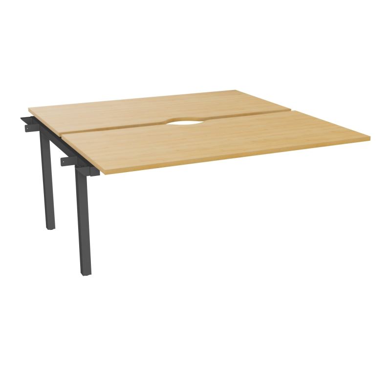 ARIAL BENCH SUI.2 PLT L160XP80 EP25MM ECHANCRE PIED INTERMEDIAIRE  R5 SC