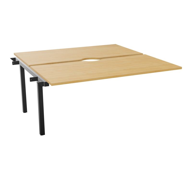 ARIAL BENCH SUI.2 PLT L160XP80 EP25MM ECHANCRE PIED INTERMEDIAIRE  R5 SG