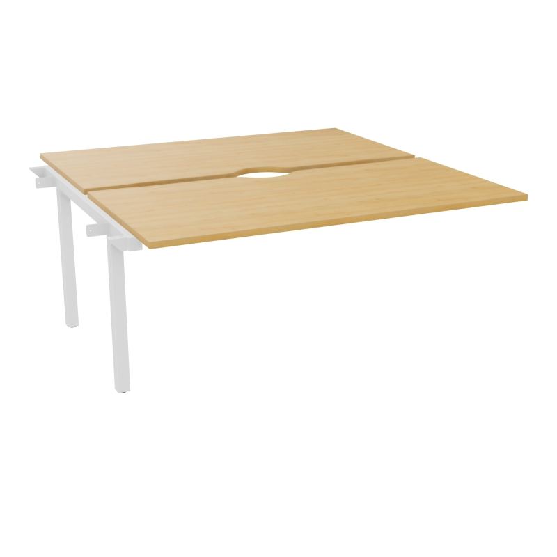 ARIAL BENCH SUI.2 PLT L160XP80 EP25MM ECHANCRE PIED INTERMEDIAIRE  R5 SO
