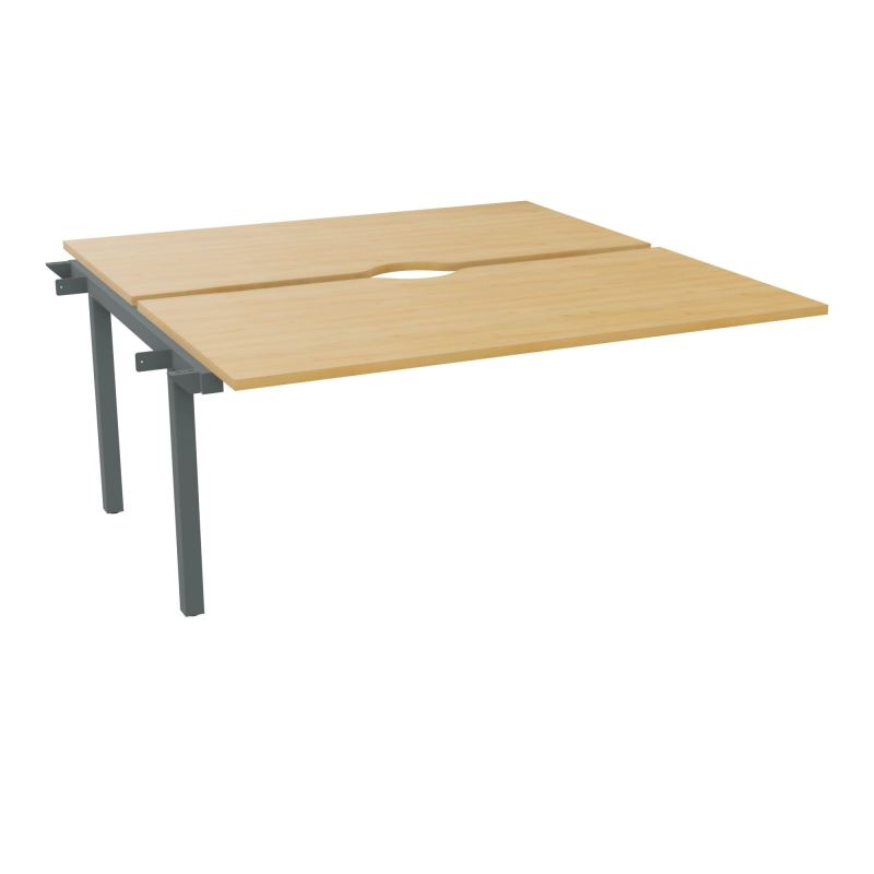 ARIAL BENCH SUI.2 PLT L160XP80 EP25MM ECHANCRE PIED INTERMEDIAIRE  R5 SU