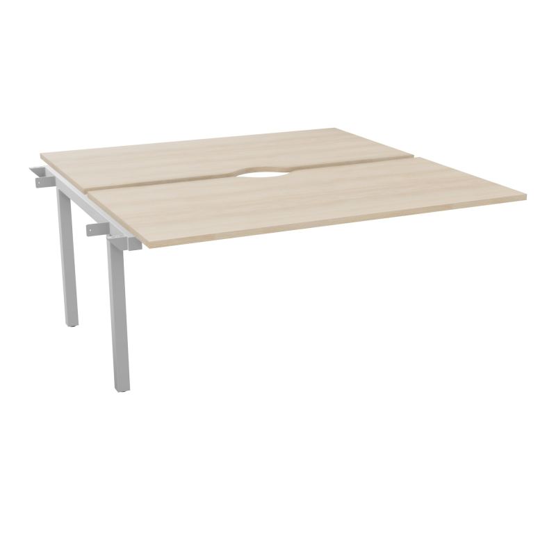 ARIAL BENCH SUI.2 PLT L160XP80 EP25MM ECHANCRE PIED INTERMEDIAIRE  RZ SA