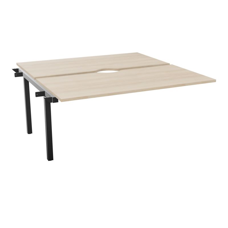 ARIAL BENCH SUI.2 PLT L160XP80 EP25MM ECHANCRE PIED INTERMEDIAIRE  RZ SG