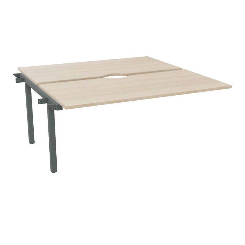 ARIAL BENCH SUI.2 PLT L160XP80 EP25MM ECHANCRE PIED INTERMEDIAIRE  RZ SU