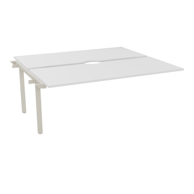ARIAL BENCH SUI.2 PLT L180XP80 EP25MM ECHANCRE PIED INTERMEDIAIRE  MG ZC