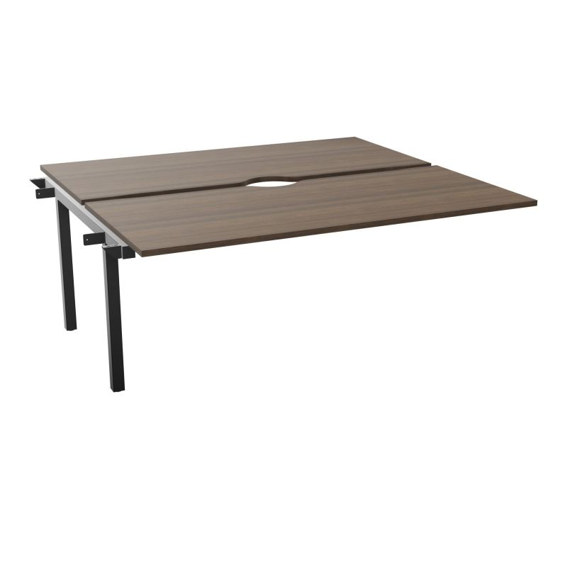ARIAL BENCH SUI.2 PLT L180XP80 EP25MM ECHANCRE PIED INTERMEDIAIRE  N6 SG