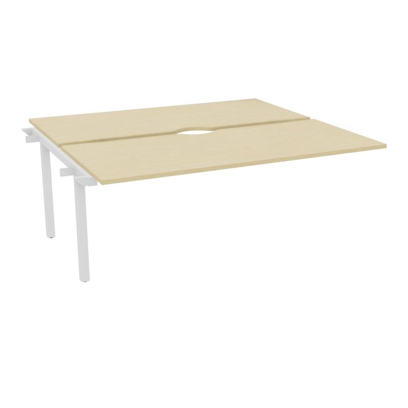 ARIAL BENCH SUI.2 PLT L180XP80 EP25MM ECHANCRE PIED INTERMEDIAIRE  N8 ZO