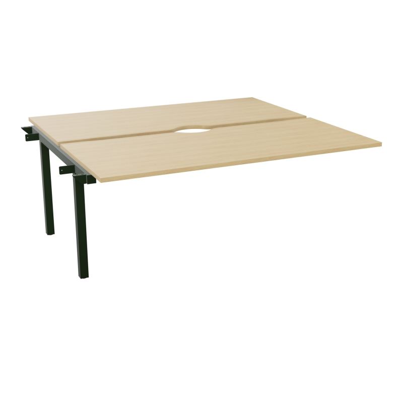 ARIAL BENCH SUI.2 PLT L180XP80 EP25MM ECHANCRE PIED INTERMEDIAIRE  R1 ST
