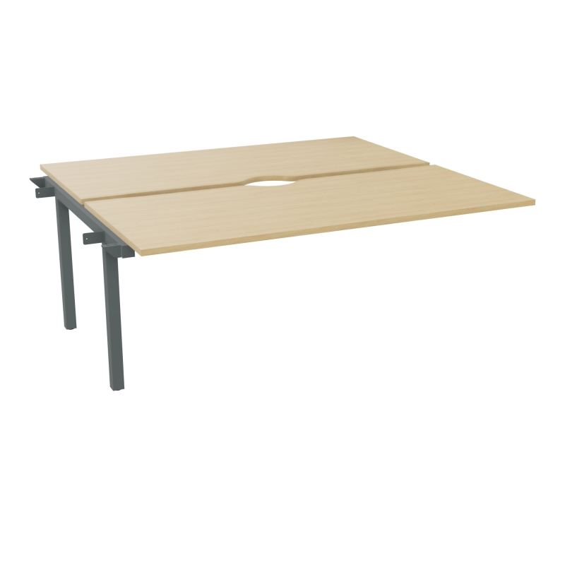 ARIAL BENCH SUI.2 PLT L180XP80 EP25MM ECHANCRE PIED INTERMEDIAIRE  R1 SU