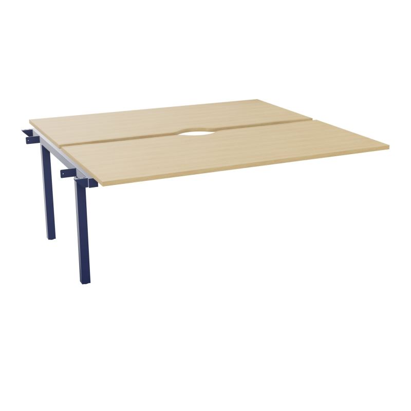 ARIAL BENCH SUI.2 PLT L180XP80 EP25MM ECHANCRE PIED INTERMEDIAIRE  R1 X4