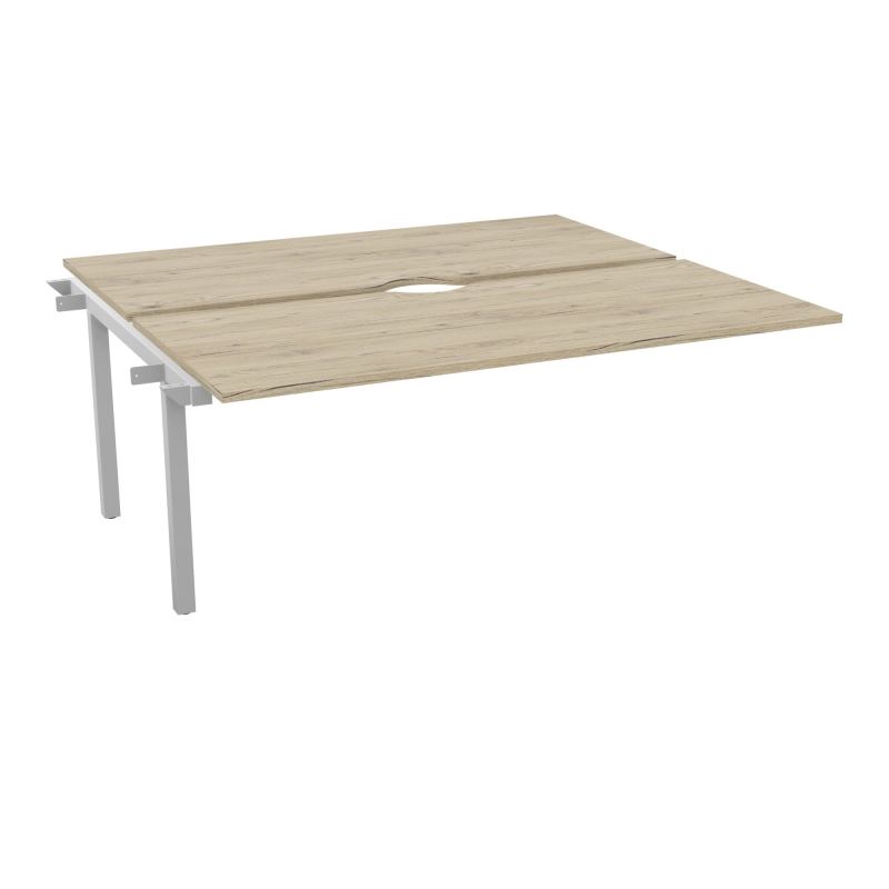 ARIAL BENCH SUI.2 PLT L180XP80 EP25MM ECHANCRE PIED INTERMEDIAIRE  R3 SA
