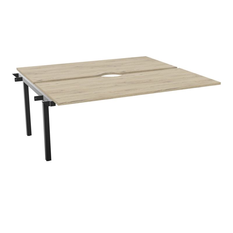ARIAL BENCH SUI.2 PLT L180XP80 EP25MM ECHANCRE PIED INTERMEDIAIRE  R3 SG