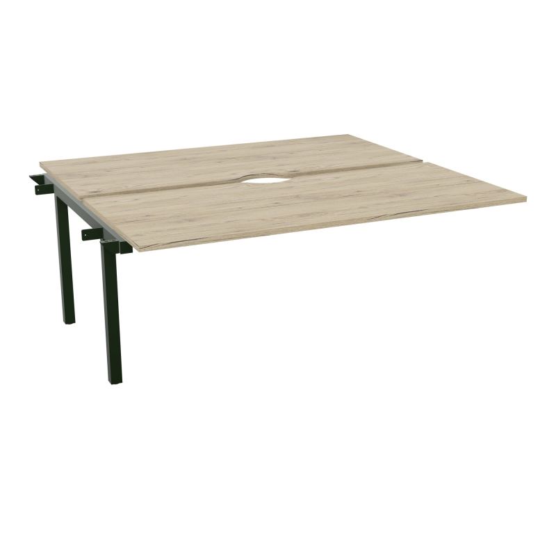 ARIAL BENCH SUI.2 PLT L180XP80 EP25MM ECHANCRE PIED INTERMEDIAIRE  R3 ST