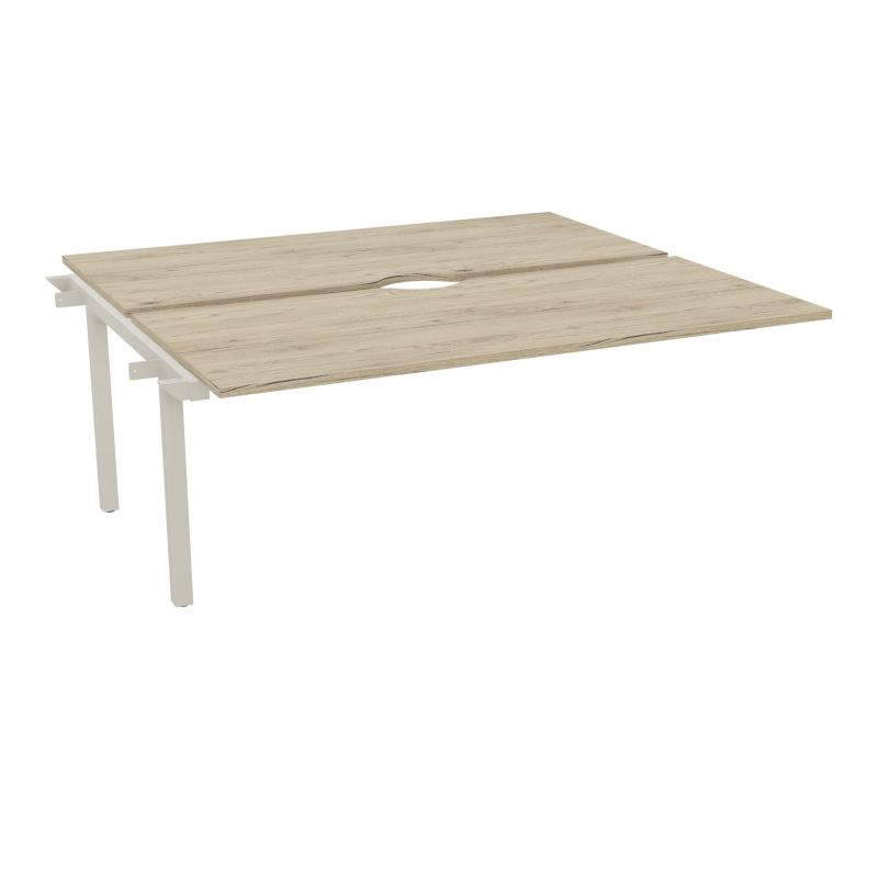 ARIAL BENCH SUI.2 PLT L180XP80 EP25MM ECHANCRE PIED INTERMEDIAIRE  R3 ZC