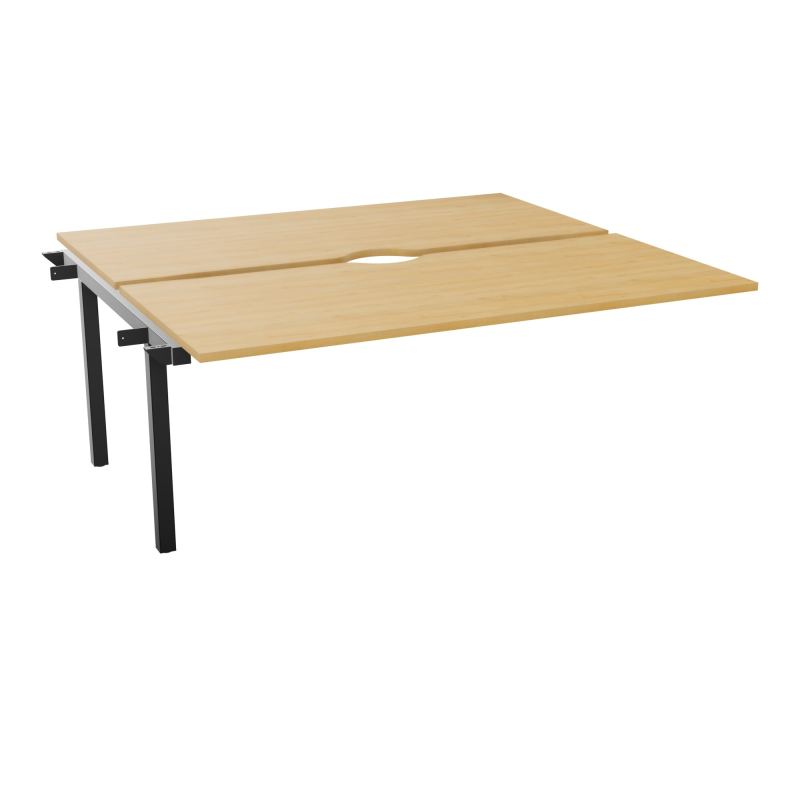 ARIAL BENCH SUI.2 PLT L180XP80 EP25MM ECHANCRE PIED INTERMEDIAIRE  R5 SG