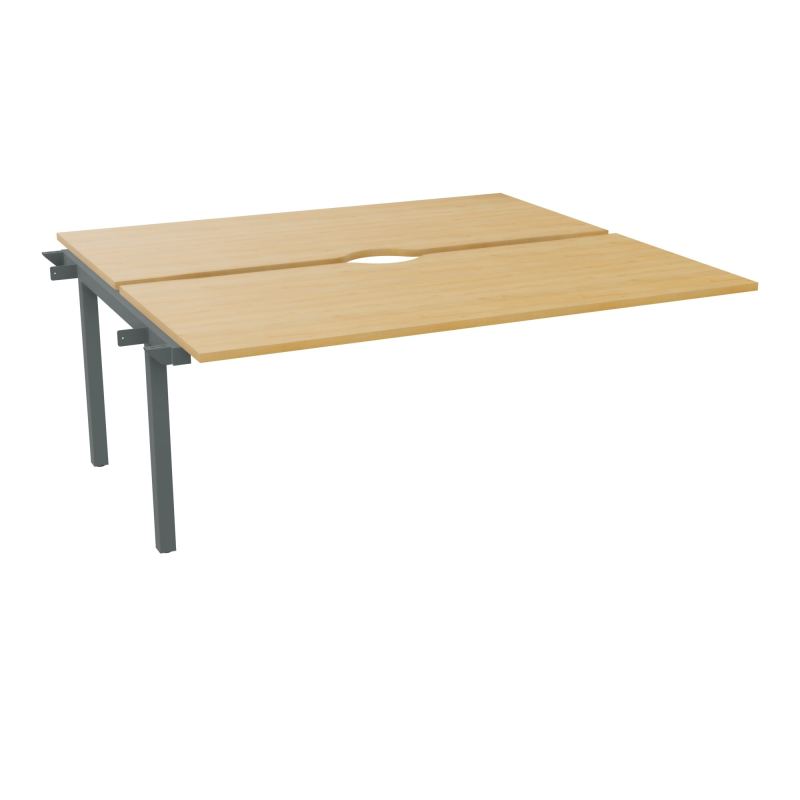 ARIAL BENCH SUI.2 PLT L180XP80 EP25MM ECHANCRE PIED INTERMEDIAIRE  R5 SU