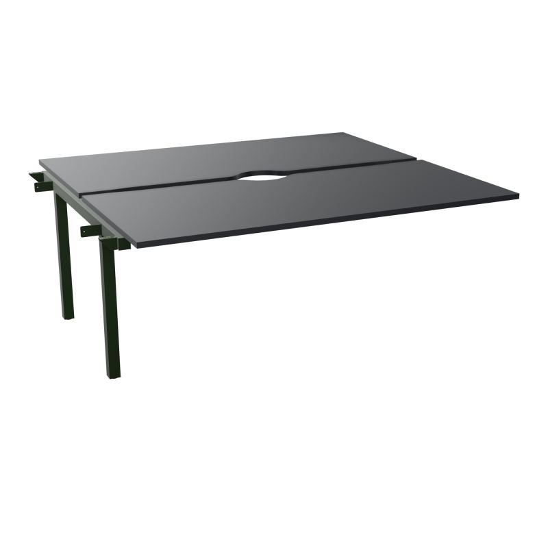 ARIAL BENCH SUI.2 PLT L180XP80 EP25MM ECHANCRE PIED INTERMEDIAIRE  R9 ST