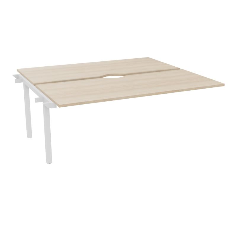 ARIAL BENCH SUI.2 PLT L180XP80 EP25MM ECHANCRE PIED INTERMEDIAIRE  RZ SO