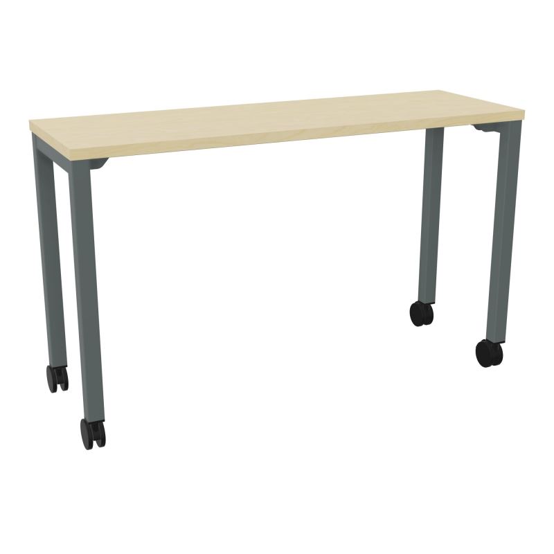 ARIAL T L120xP40xH73,5 NU PIED ARCHE CARRE MOBILE