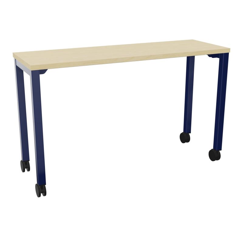 ARIAL T L120xP40xH73,5 NU PIED ARCHE CARRE MOBILE