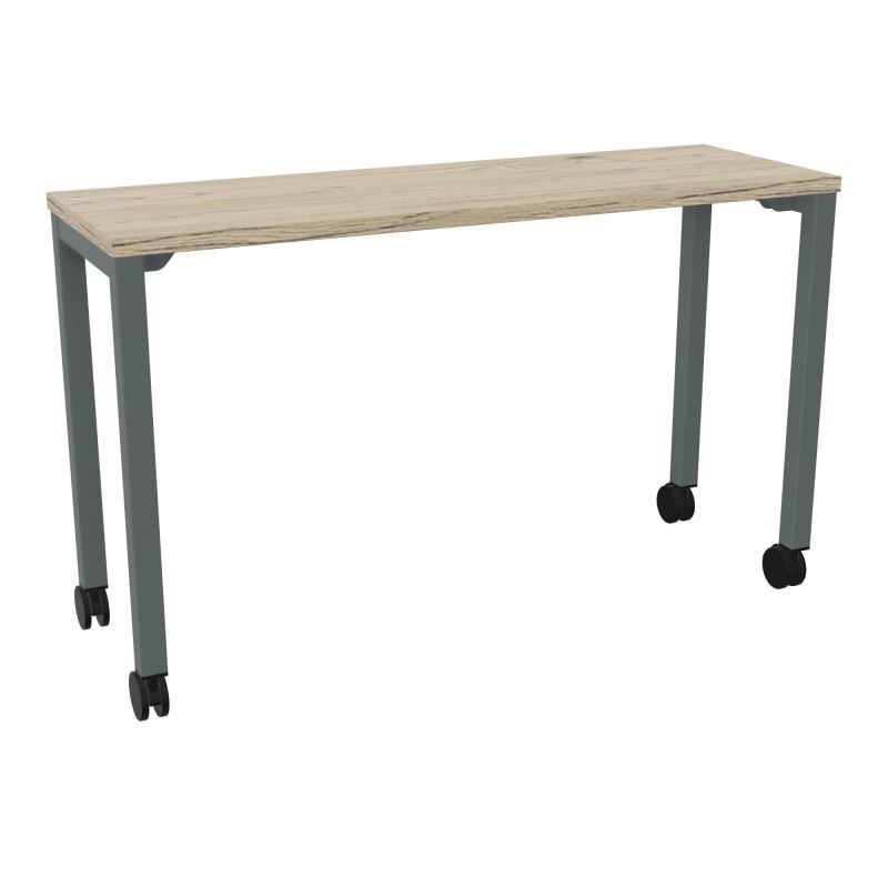 ARIAL T L120xP40xH73,5 NU PIED ARCHE CARRE MOBILE