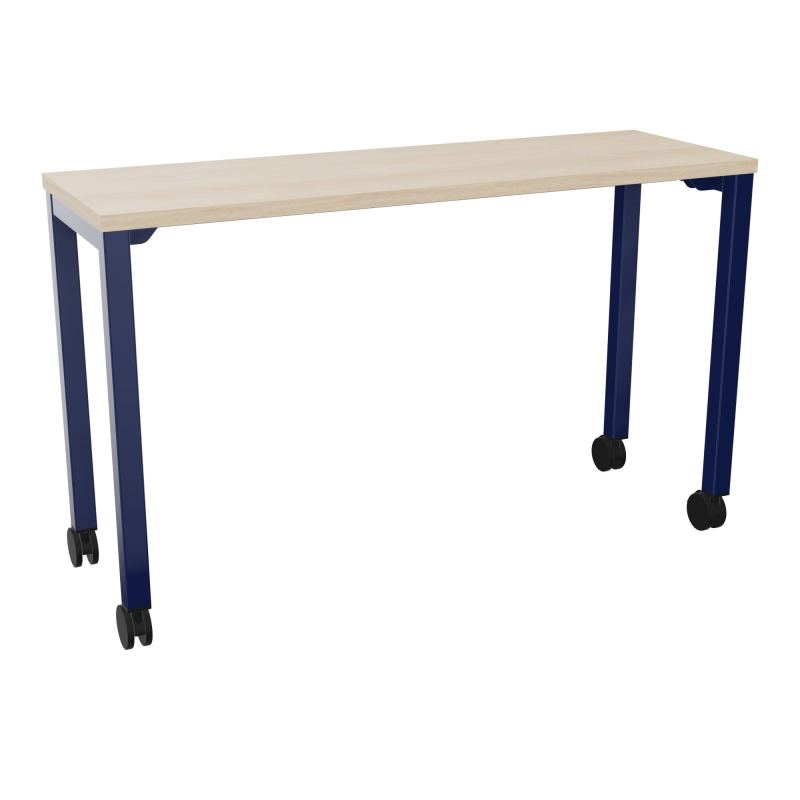 ARIAL T L120xP40xH73,5 NU PIED ARCHE CARRE MOBILE
