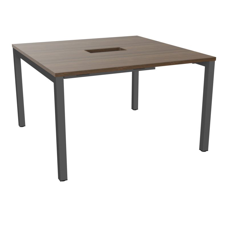 ARIAL T L120XP120XH73,5 PERCE TRAPPE DOUBLE ACCES+ GOULOTTE PIED ARCHE CARREE FX 4P