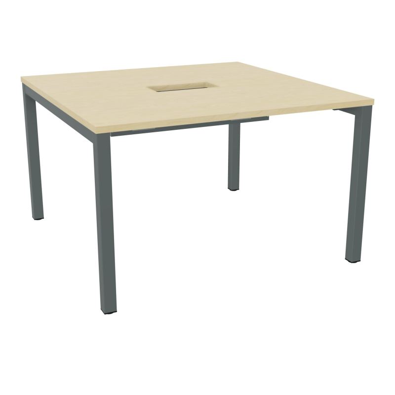 ARIAL T L120XP120XH73,5 PERCE TRAPPE DOUBLE ACCES+ GOULOTTE PIED ARCHE CARREE FX 4P