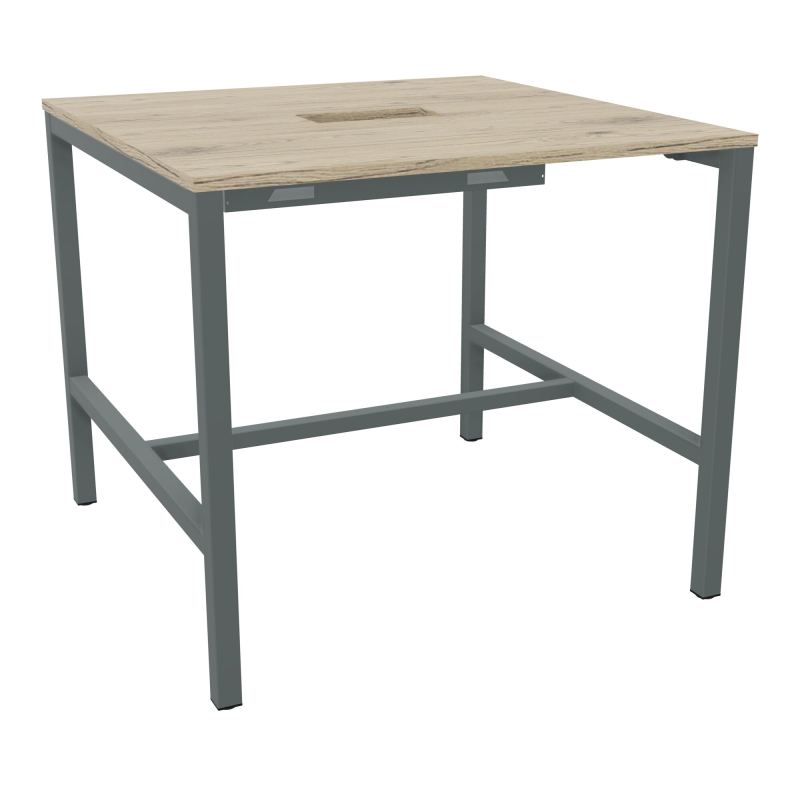 ARIAL T L120XP120XH104,5 PERCE TRAPPE DOUBLE ACCES + GOULOTTE PIED ARCHE CARREE FX 4P