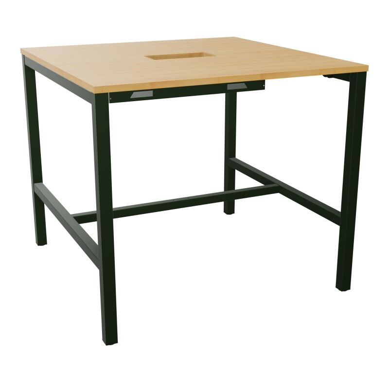 ARIAL T L120XP120XH104,5 PERCE TRAPPE DOUBLE ACCES + GOULOTTE PIED ARCHE CARREE FX 4P R5