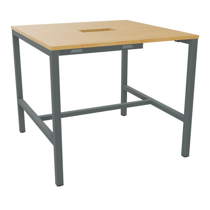 ARIAL T L120XP120XH104,5 PERCE TRAPPE DOUBLE ACCES + GOULOTTE PIED ARCHE CARREE FX 4P R5