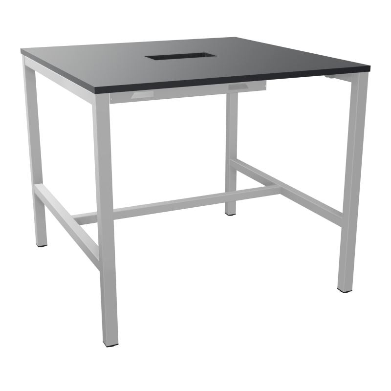 ARIAL T L120XP120XH104,5 PERCE TRAPPE DOUBLE ACCES + GOULOTTE PIED ARCHE CARREE FX 4P R9