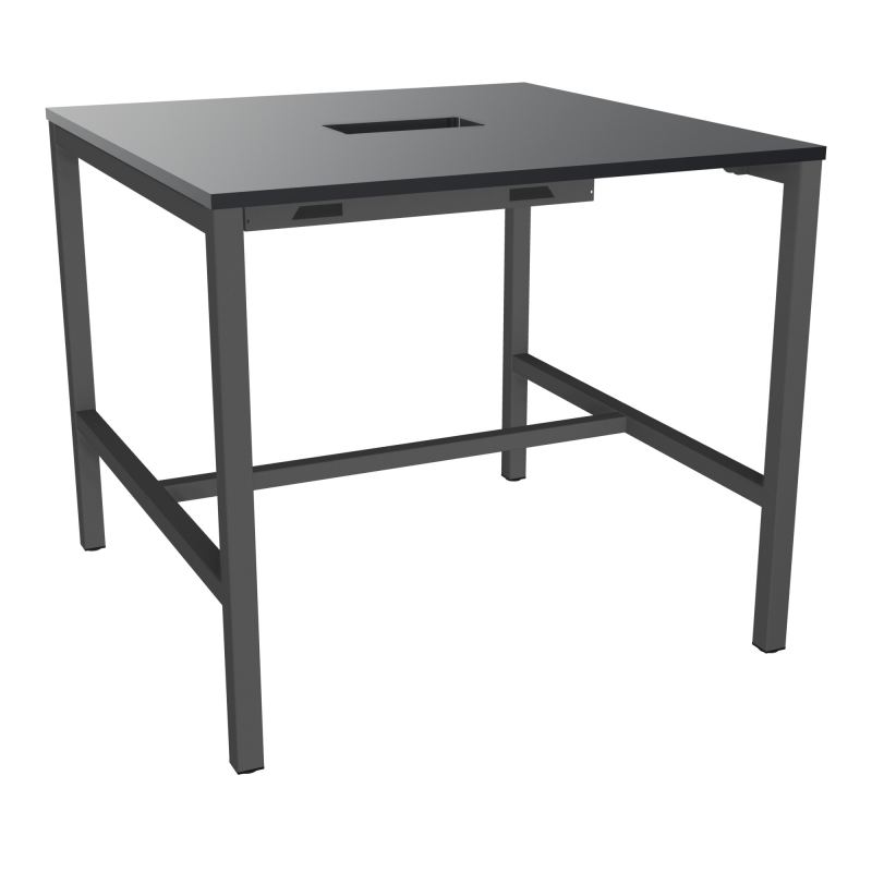 ARIAL T L120XP120XH104,5 PERCE TRAPPE DOUBLE ACCES + GOULOTTE PIED ARCHE CARREE FX 4P R9