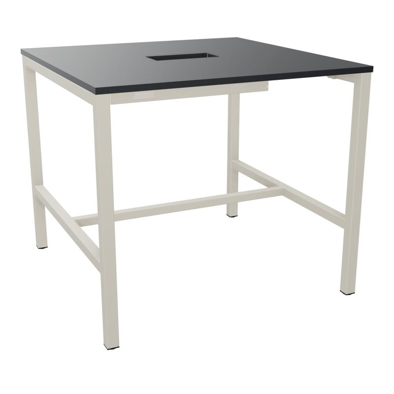 ARIAL T L120XP120XH104,5 PERCE TRAPPE DOUBLE ACCES + GOULOTTE PIED ARCHE CARREE FX 4P R9