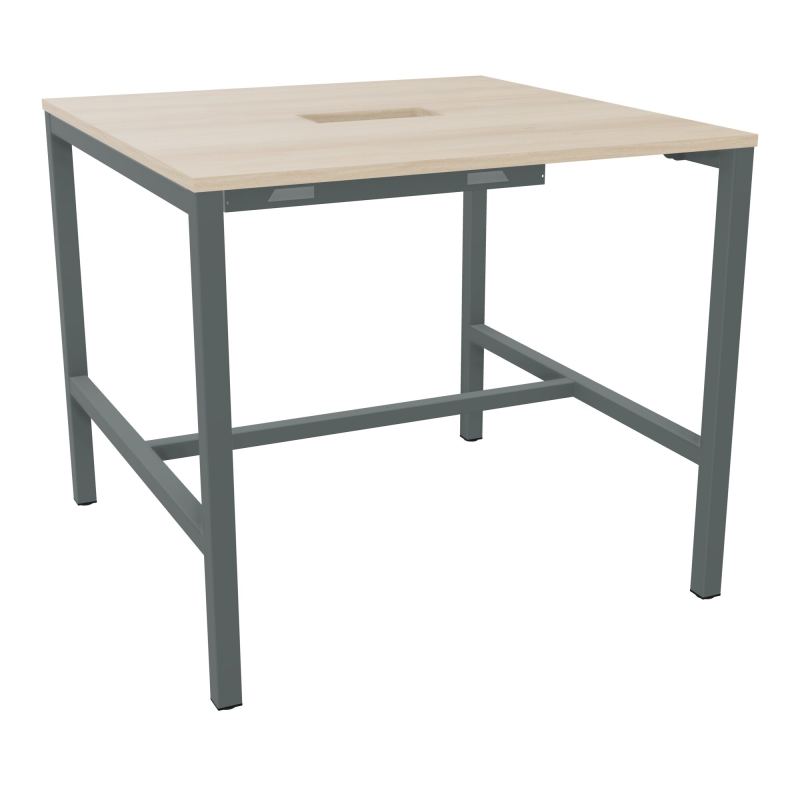 ARIAL T L120XP120XH104,5 PERCE TRAPPE DOUBLE ACCES + GOULOTTE PIED ARCHE CARREE FX 4P