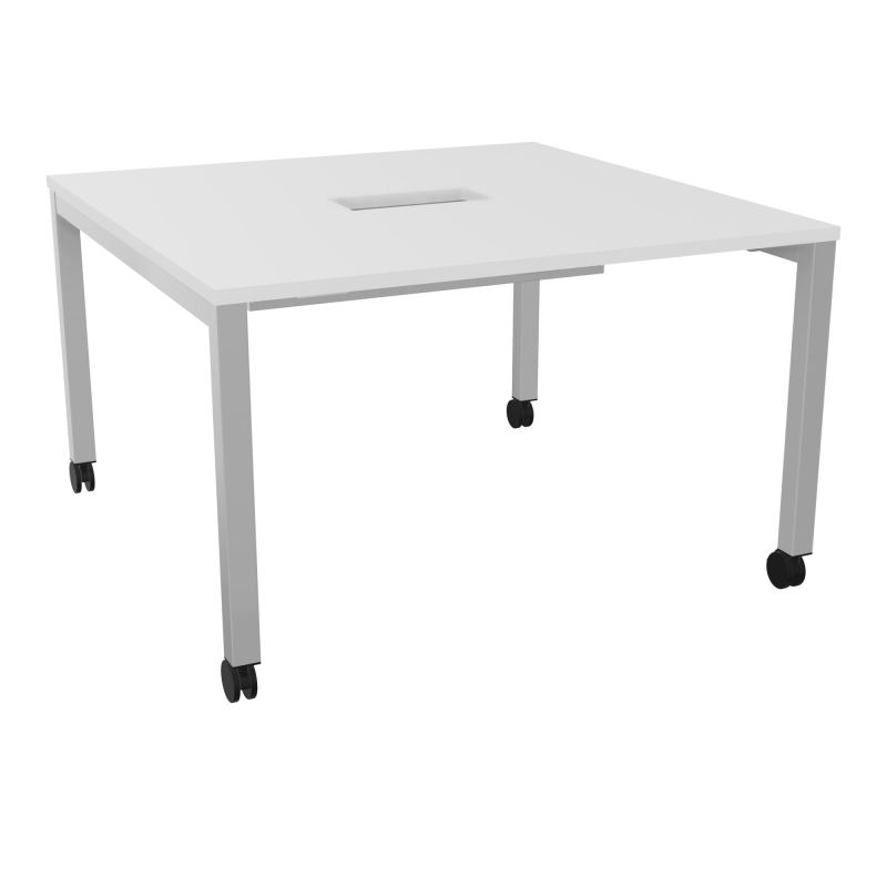 ARIAL T L120XP120XH73,5 PERCE TRAPPE DOUBLE ACCES + GOULOTTE PIED ARCHE CARREE MOBILE