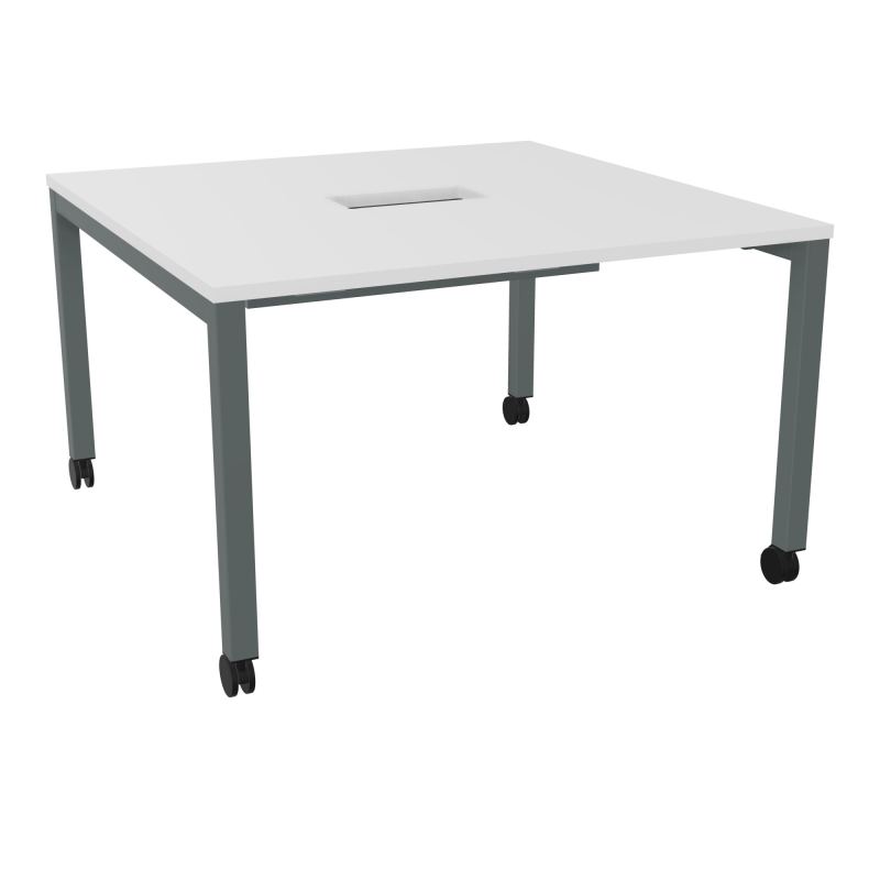 ARIAL T L120XP120XH73,5 PERCE TRAPPE DOUBLE ACCES + GOULOTTE PIED ARCHE CARREE MOBILE