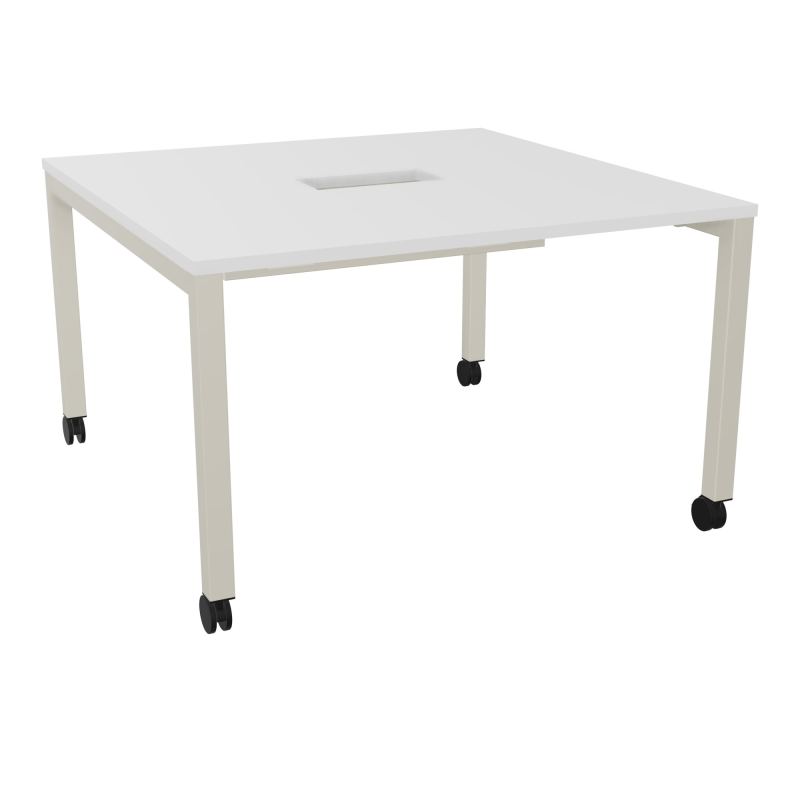 ARIAL T L120XP120XH73,5 PERCE TRAPPE DOUBLE ACCES + GOULOTTE PIED ARCHE CARREE MOBILE