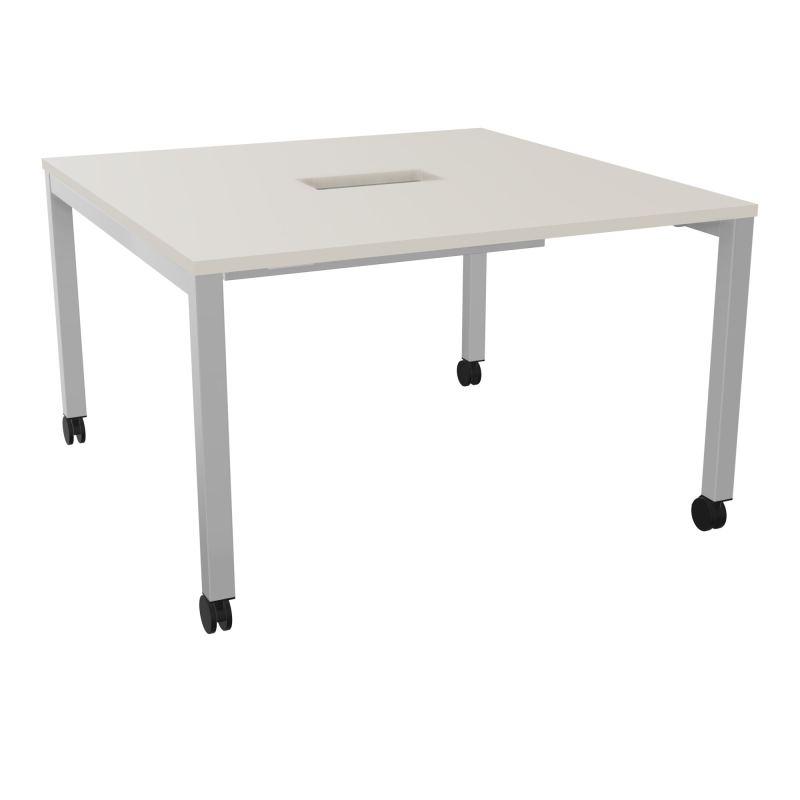 ARIAL T L120XP120XH73,5 PERCE TRAPPE DOUBLE ACCES + GOULOTTE PIED ARCHE CARREE MOBILE