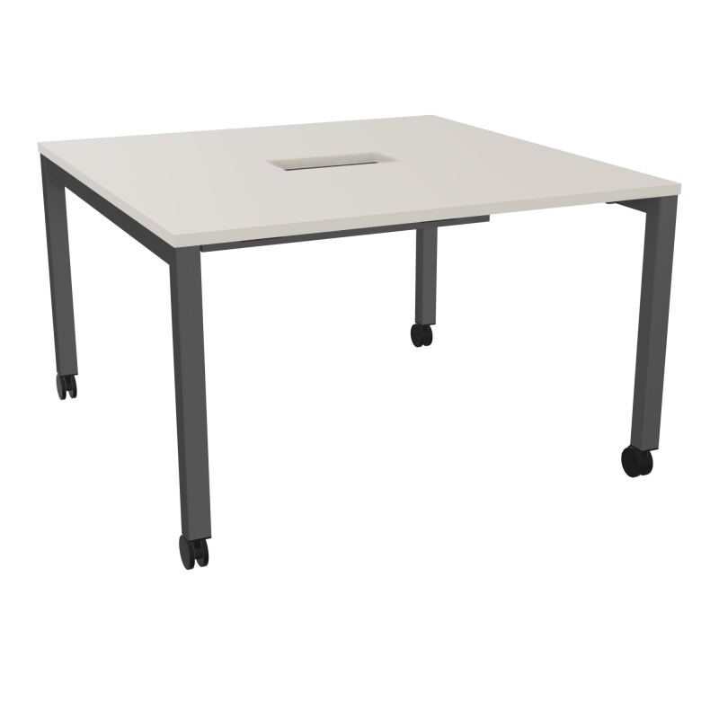 ARIAL T L120XP120XH73,5 PERCE TRAPPE DOUBLE ACCES + GOULOTTE PIED ARCHE CARREE MOBILE