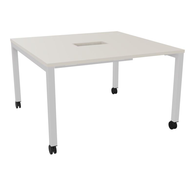 ARIAL T L120XP120XH73,5 PERCE TRAPPE DOUBLE ACCES + GOULOTTE PIED ARCHE CARREE MOBILE