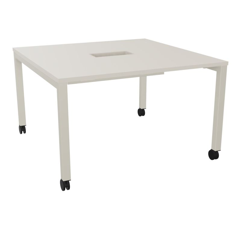 ARIAL T L120XP120XH73,5 PERCE TRAPPE DOUBLE ACCES + GOULOTTE PIED ARCHE CARREE MOBILE