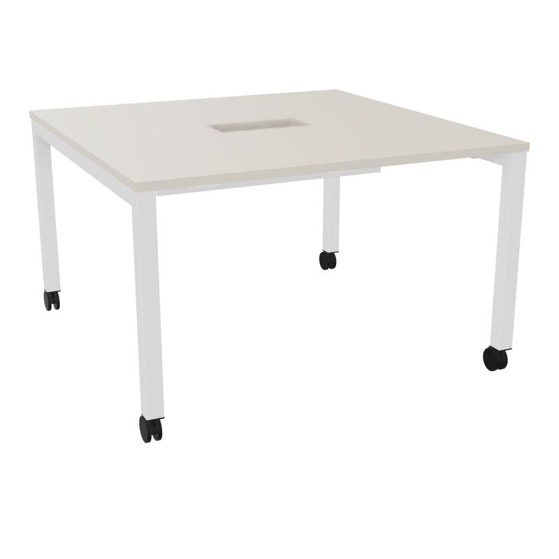 ARIAL T L120XP120XH73,5 PERCE TRAPPE DOUBLE ACCES + GOULOTTE PIED ARCHE CARREE MOBILE